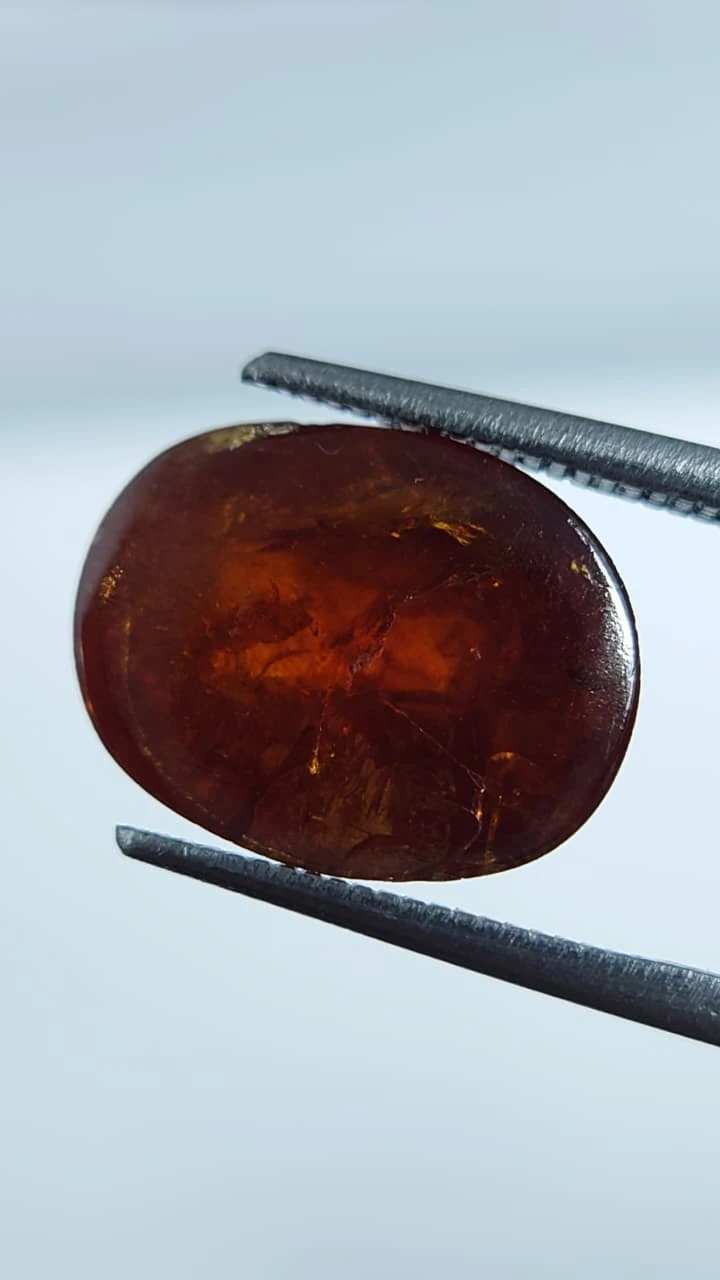 7.5ct Cabochon Faceted Spessartite Garnet from Nigeria — view 6